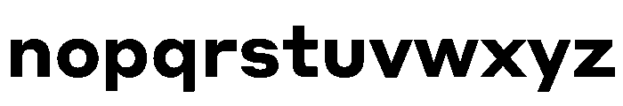 Styrene A Bold Font LOWERCASE