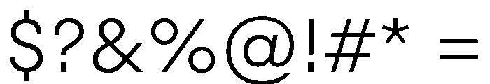 Styrene A Light Font OTHER CHARS