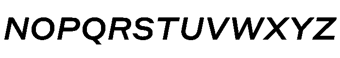 Styrene A Medium Italic Font UPPERCASE