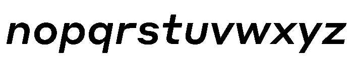 Styrene A Medium Italic Font LOWERCASE