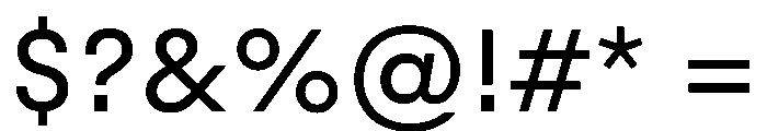 Styrene A Regular Font OTHER CHARS