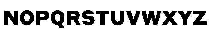 Styrene B Black Font UPPERCASE