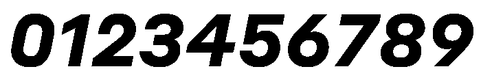 Styrene B Bold Italic Font OTHER CHARS