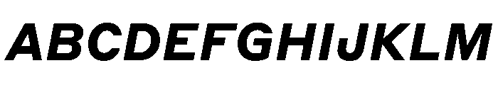 Styrene B Bold Italic Font UPPERCASE