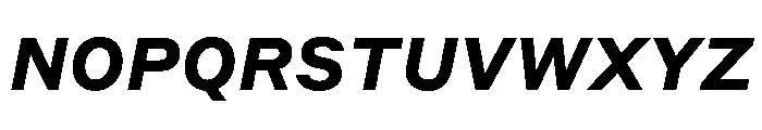 Styrene B Bold Italic Font UPPERCASE