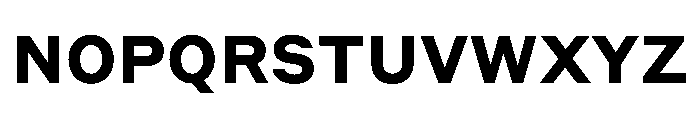 Styrene B Bold Font UPPERCASE