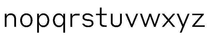 Styrene B Light Font LOWERCASE