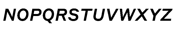 Styrene B Medium Italic Font UPPERCASE