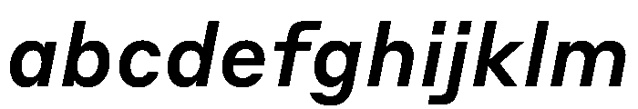 Styrene B Medium Italic FONT