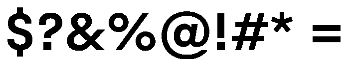 Styrene B Medium Font OTHER CHARS