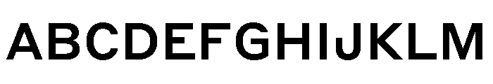 Styrene B Medium Font UPPERCASE