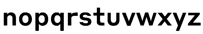 Styrene B Medium Font LOWERCASE