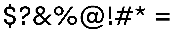 Styrene B Regular Font OTHER CHARS