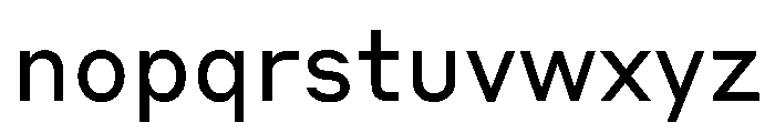 Styrene B Regular Font LOWERCASE