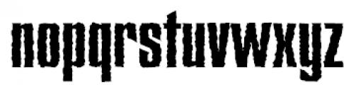 Star Rough Font LOWERCASE