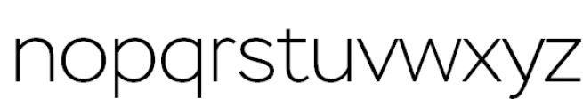 Stem Extra Light Font LOWERCASE