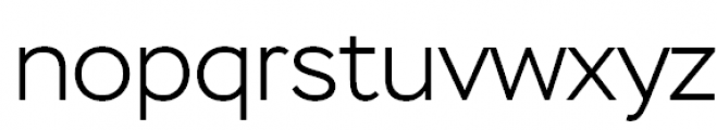Stem Light Font LOWERCASE