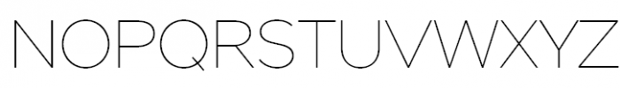 Stem Thin Font UPPERCASE