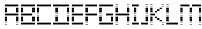 Strob No3 Font UPPERCASE