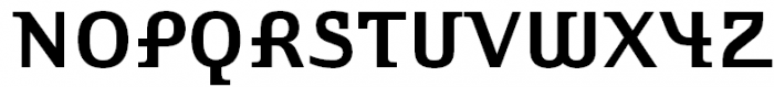 Stroganov Bold Font UPPERCASE