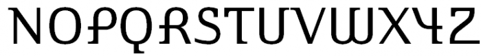 Stroganov Regular Font UPPERCASE