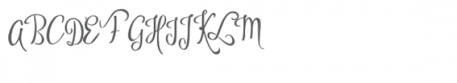 Sthencyl Font UPPERCASE