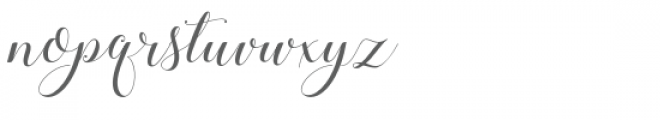 Stylish-Calligraphy Font LOWERCASE