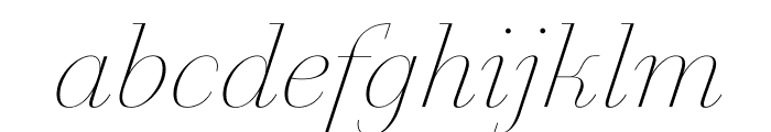 NewParisKingSize AirItalic WebXL Font LOWERCASE