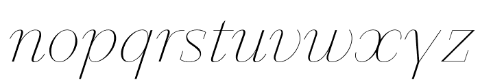 NewParisKingSize AirItalic WebXL Font LOWERCASE