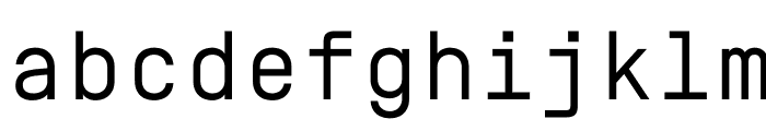 SimplonMono Regular WebXL Font LOWERCASE