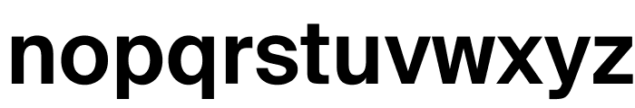 SuisseIntl SemiBold WebXL Font LOWERCASE