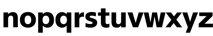 SuisseSign Bold WebXL Font LOWERCASE