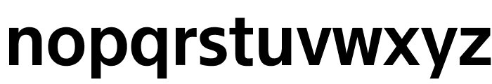 SuisseSign SemiBold WebXL Font LOWERCASE