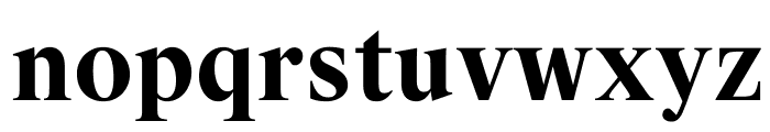 SuisseWorks Bold WebXL Font LOWERCASE