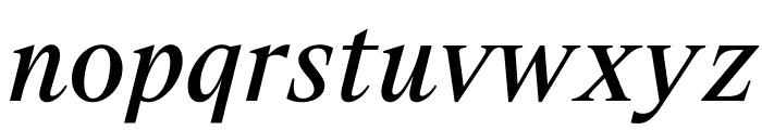 SuisseWorks BookItalic WebXL Font LOWERCASE