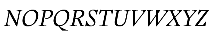 Stanley Regular Italic Font UPPERCASE