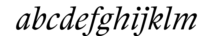 Stanley Regular Italic Font LOWERCASE
