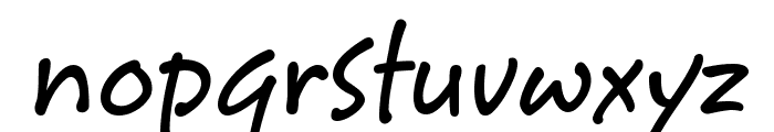StarbabeHmkBold Font LOWERCASE