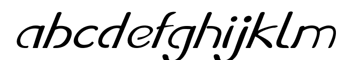 Stellon-BoldItalic Font LOWERCASE