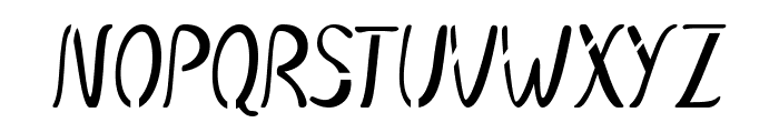 Stellon-CondensedBold Font UPPERCASE