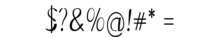 Stellon-CondensedRegular Font OTHER CHARS