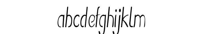 Stellon-ExtracondensedRegular Font LOWERCASE