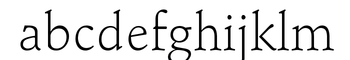 StempelSchneidlerStd-Light Font LOWERCASE