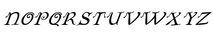 StemzoItalic Font UPPERCASE