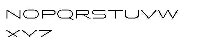 Stereo Gothic Regular 300 Font LOWERCASE