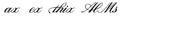 Sterling Script Ligatures Font UPPERCASE
