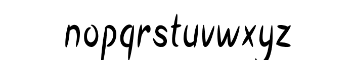 Stickup-CondensedRegular Font LOWERCASE