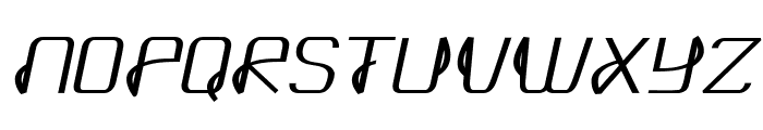Stipple-BoldItalic Font UPPERCASE