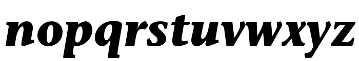 StoneInformalStd-BoldItalic Font LOWERCASE