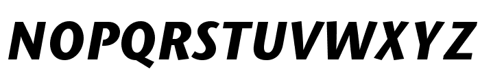 StoneSansStd-BoldItalic Font UPPERCASE